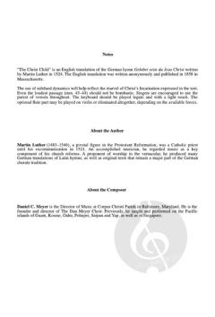 The Christ Child von Daniel C. Meyer 