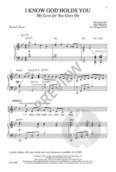 I Know God Holds You von Kate Williams 