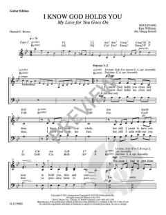 I Know God Holds You von Kate Williams 