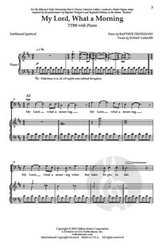 My Lord, What a Morning 