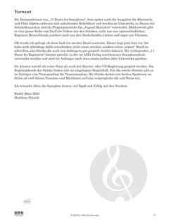 11 Duets for Beginners von Matthias Petzold 