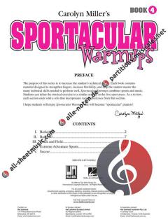 Sportacular Warmups Book 4 von Carolyn Miller 