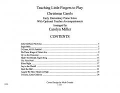 Teaching Little Finger To Play Christmas Carols Piano 