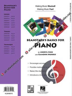 Beanstalk Basic Piano Book 3 von Cheryl Finn 