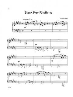 More Micro Musings Eleven Intermediate Level Piano Solos von Victoria Sabo 