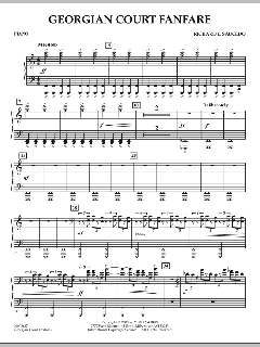 Georgian Court Fanfare von Richard L. Saucedo (Download) 