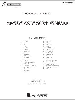 Georgian Court Fanfare von Richard L. Saucedo (Download) 
