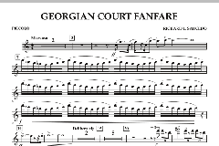 Georgian Court Fanfare von Richard L. Saucedo (Download) 
