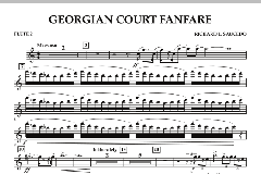 Georgian Court Fanfare von Richard L. Saucedo (Download) 