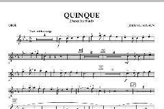 Quinque (Dance For Band) von Johnnie Vinson (Download) 