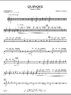 Quinque (Dance For Band) von Johnnie Vinson (Download) 