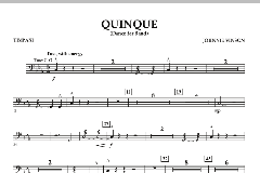 Quinque (Dance For Band) von Johnnie Vinson (Download) 