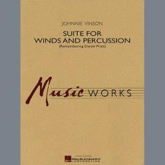 Suite For Winds And Percussion von Johnnie Vinson (Download) 