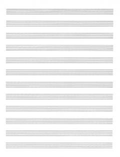 Manuscript Paper 48 Easy To Remove Pages im Alle Noten Shop kaufen