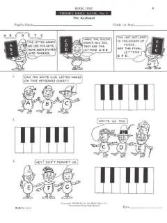 Theory Drill Games Book 1 von John Thompson 