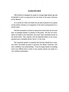 Concerto In D Minor von John Thompson 