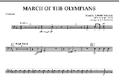 March Of The Olympians von Tommy Walker (Download) 