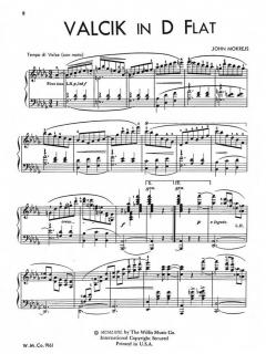 Valcik In Db Piano Solo 