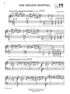 New Orleans Jazz Styles Keyboard/Piano von William Gillock 