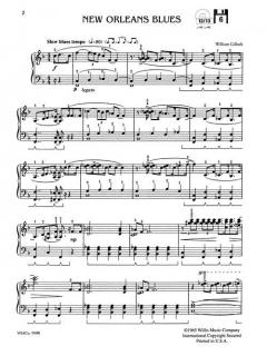More New Orleans Jazz Styles Keyboard/Piano von William Gillock 