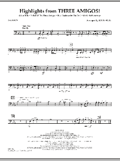 Highlights From Three Amigos! von Elmer Bernstein (Download) 