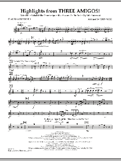 Highlights From Three Amigos! von Elmer Bernstein (Download) 