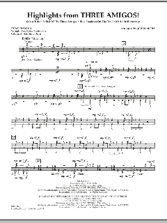 Highlights From Three Amigos! von Elmer Bernstein (Download) 