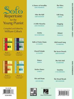 Solo Repertoire For The Young Pianist Book 4 