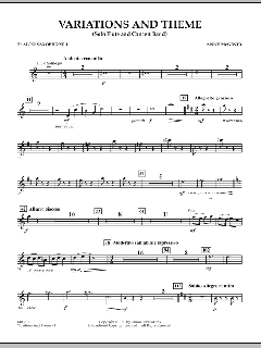 Variations And Theme von Anne McGinty (Download) 