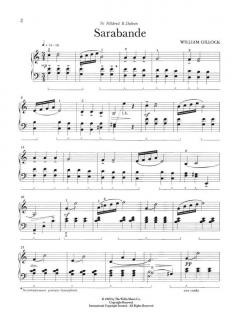 Sarabande von William Gillock 