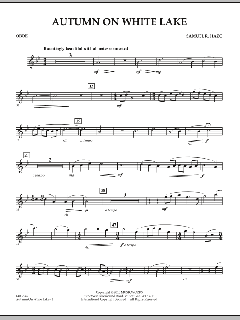 Autumn On White Lake von Samuel R. Hazo (Download) 
