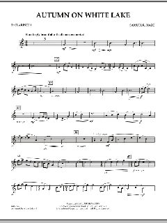 Autumn On White Lake von Samuel R. Hazo (Download) 