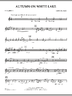 Autumn On White Lake von Samuel R. Hazo (Download) 