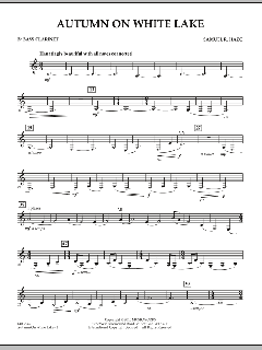 Autumn On White Lake von Samuel R. Hazo (Download) 