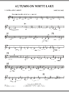 Autumn On White Lake von Samuel R. Hazo (Download) 