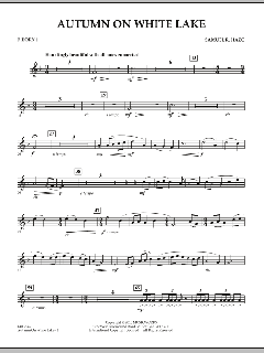Autumn On White Lake von Samuel R. Hazo (Download) 