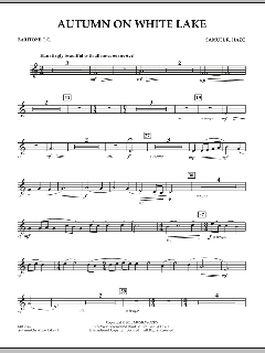Autumn On White Lake von Samuel R. Hazo (Download) 