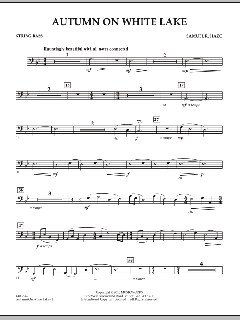 Autumn On White Lake von Samuel R. Hazo (Download) 