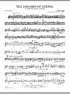 The Hounds Of Spring von Alfred Reed (Download) 