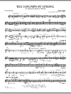 The Hounds Of Spring von Alfred Reed (Download) 