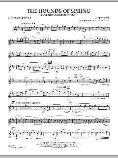 The Hounds Of Spring von Alfred Reed (Download) 