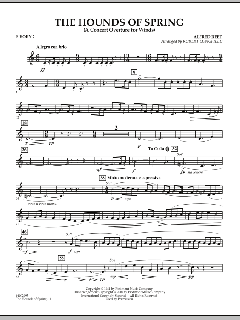 The Hounds Of Spring von Alfred Reed (Download) 