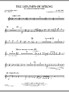 The Hounds Of Spring von Alfred Reed (Download) 