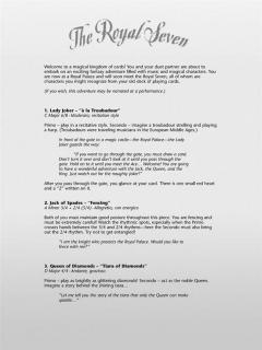 The Royal Seven Early Intermediate Duet 7 Piano Duets von Naoko Ikeda 