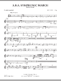 A.B.A. Symphonic March von John Cheetham (Download) 