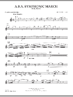 A.B.A. Symphonic March von John Cheetham (Download) 