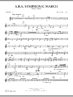 A.B.A. Symphonic March von John Cheetham (Download) 