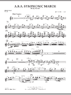 A.B.A. Symphonic March von John Cheetham (Download) 