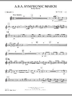 A.B.A. Symphonic March von John Cheetham (Download) 