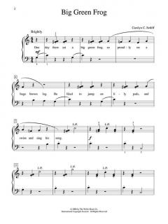 Big Green Frog von Carolyn C. Setliff 